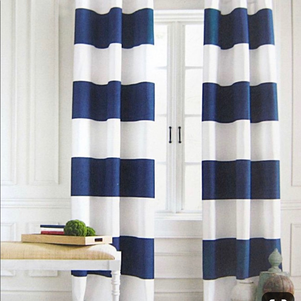 Tommy H Wide stripe Panels PAIR!